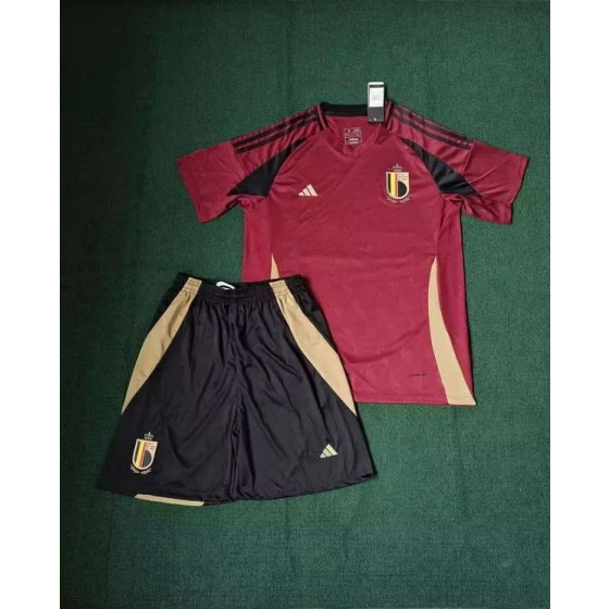 Belgium National Team Home field 2026World Cup football jersey Clothing Jersey Suit Shorts Red Devils S-4XL