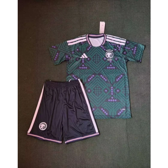Saudi Arabia National Team Home field 2026World Cup jersey set Soccer uniform Clothing Shorts S-4XL