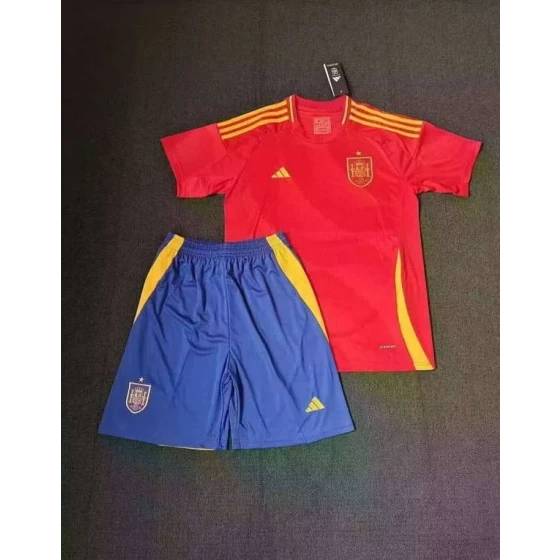 Spain National Team Home field 2026World Cup jersey set Soccer uniform Clothing Shorts La Roja S-4XL
