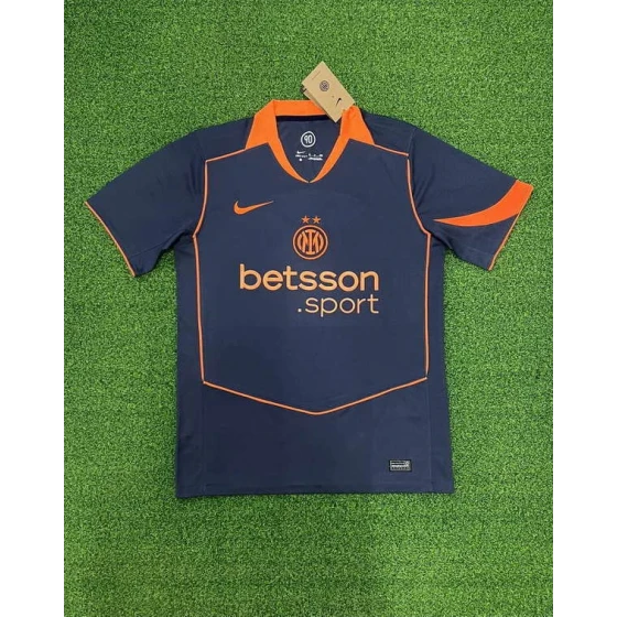 Club football uniform Clothing Jersey Inter Milan/FC Internazionale Milano 2526 Away game Nerazzurri S-4XL