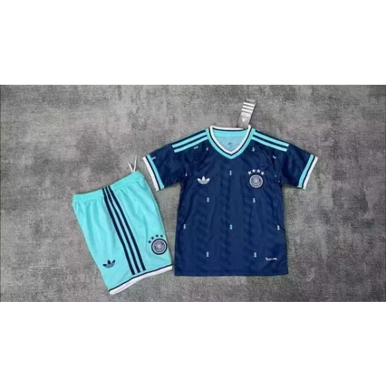 Germany National Team Away game 2026World Cup jersey set Children's jersey Soccer uniform Clothing Shorts 16-28  2-13 YEARS