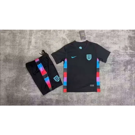 Conjunto de Jersey de Visitante de la Selección de Inglaterra para la Copa Mundial 2026 para Niños, Uniforme de Fútbol, Camiseta y Pantalones Cortos, Tallas 16-28, 2-13 AÑOS