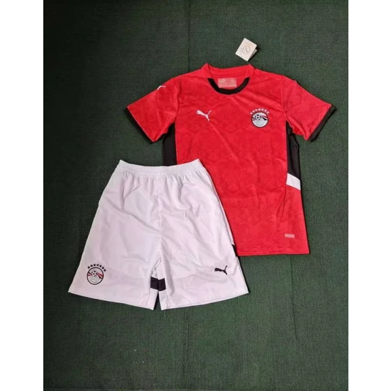 Egypt National Team Home field 2026World Cup football jersey Clothing Jersey Suit Shorts S-4XL