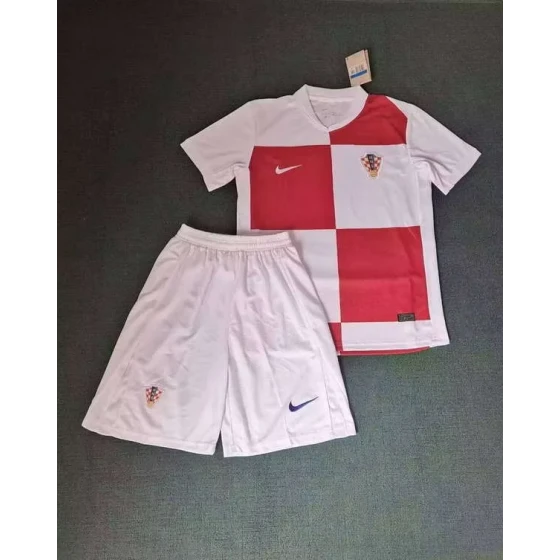 Croatia National Team Home field 2026World Cup football jersey Clothing Jersey Suit Shorts S-4XL