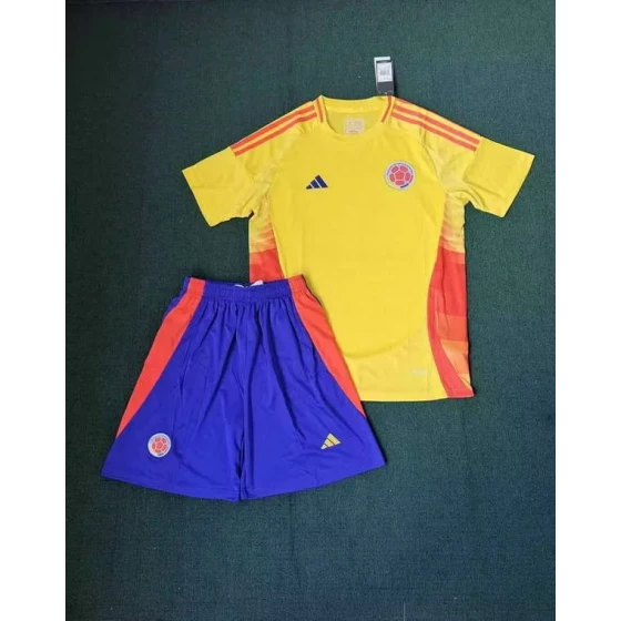 Colombia National Team Home field 2026World Cup football jersey Clothing Jersey Suit Shorts Copa America S-4XL