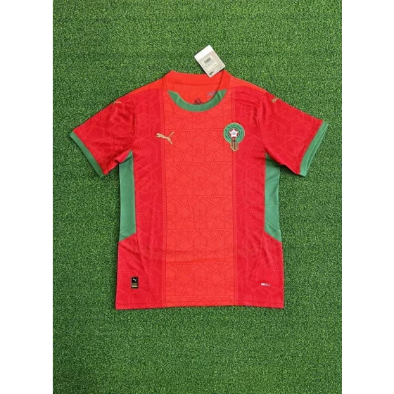 2026World Cup football jersey Clothing Jersey Morocco Home field S-4XL