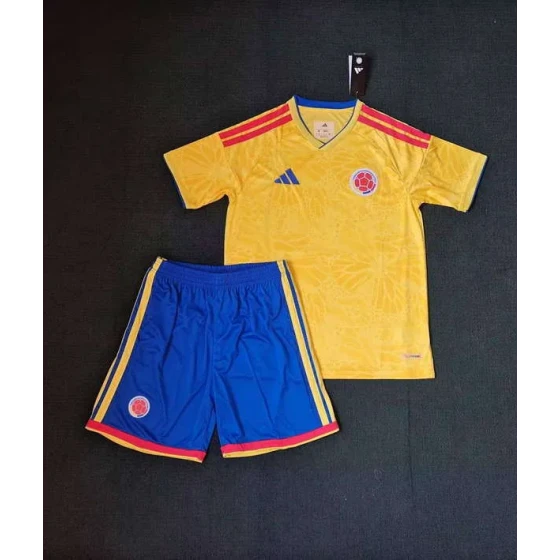Colombia National Team Home field 2026World Cup football jersey Clothing Jersey Suit Shorts Los Cafeteros S-4XL